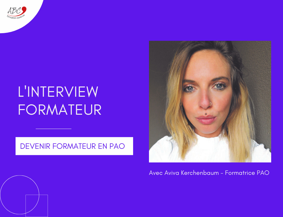 Devenir formateur en PAO – Interview vidéo